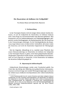 Die Zinsstruktur als Indikator der Geldpolitik?