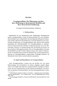 Vermögenseffekte: Die Diskrepanz zwischen ihrer Bedeutung in ökonomischen Modellen und ihrer theoretischen Fundierung