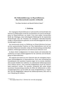 Die Selbststabilisierung von Hyperinflationen: Eine überraschende monetäre Arithmetik