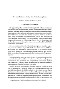 Der unaufhaltsame Abstieg eines Leitwährungslandes