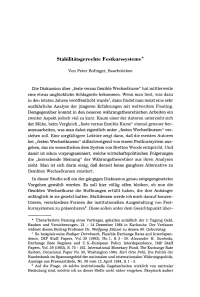 Stabilitätsgerechte Festkurssysteme