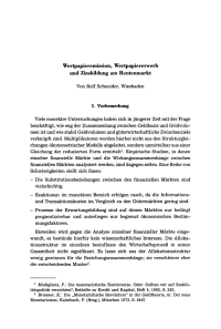 Wertpapieremission, Wertpapiererwerb und Zinsbildung am Rentenmarkt