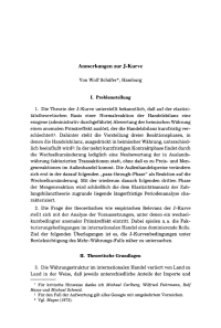 Anmerkungen zur J-Kurve