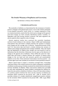 The Double Whammy of Stagflation and Uncertainty