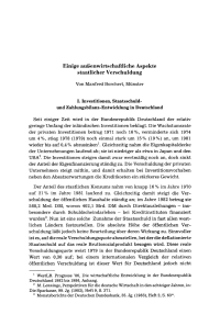 Einige außenwirtschaftliche Aspekte staatlicher Verschuldung