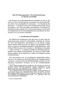 Das US-Geldmengenrätsel: Eine Herausforderung an Theorie und Politik