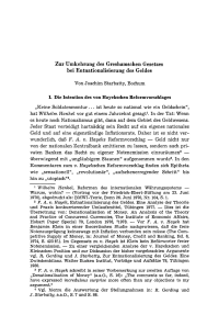 Zur Umkehrung des Greshamschen Gesetzes bei Entnationalisierung des Geldes