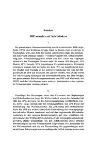 IWF weiterhin auf Stabilitätskurs