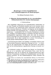 Beziehungen zwischen Liquiditätsstatus und Geldmarktengagement der Bankengruppen