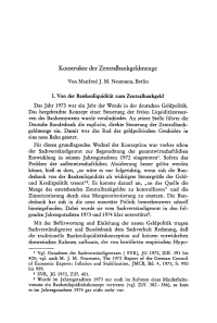 Konstrukte der Zentralbankgeldmenge