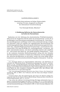 Datenpaternalismus. Staatliche Interventionen im Online-Datenverkehr zwischen Privaten, dargestellt am Beispiel der Datenschutz-Grundverordnung