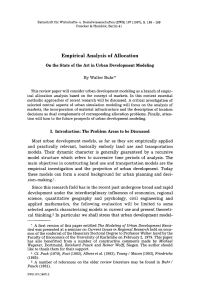 Empirical Analysis of Allocation