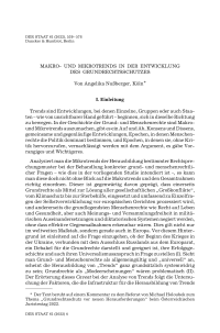 Makro- und Mikrotrends in der Entwicklung des Grundrechtsschutzes