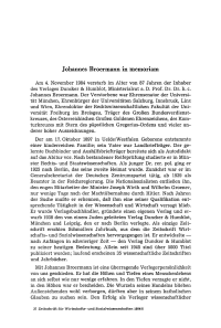 Johannes Broermann in memoriam