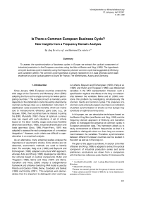 Is There a Common European Business Cycle?