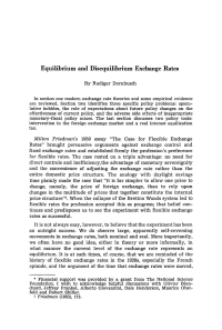 Equilibrium and Disequilibrium Exchange Rates