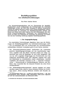 Beschäftigungseffekte von Arbeitszeitverkürzungen