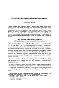 Semantik in ökonomischen Informationssystemen