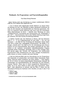 Nochmals: Zu Progressions- und Umverteilungsmaßen