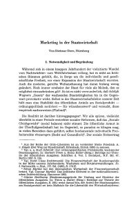 Marketing in der Staatswirtschaft