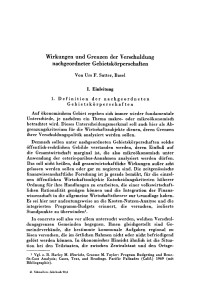 Wirkungen und Grenzen der Verschuldung nachgeordneter Gebietskörperschaften