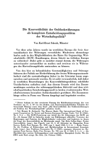 Die Konvertibilität der Ostblockwährungen als komplexes Entscheidungsproblem der Wirtschaftspolitik