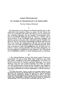 Soziale Überforderung?