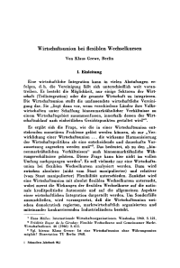 Wirtschaftsunion bei flexiblen Wechselkursen