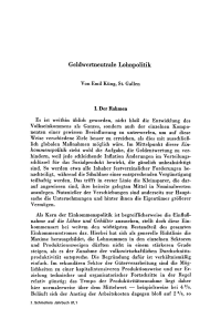 Geldwertneutrale Lohnpolitik