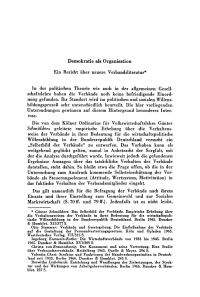 Demokratie als Organisation. Ein Bericht über neuere Verbandsliteratur