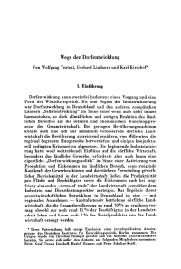 Wege der Dorfentwicklung