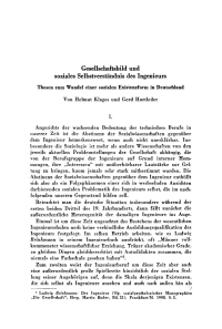 Gesellschaftsbild und soziales Selbstverständnis des Ingenieurs