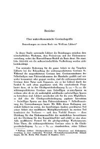 Über makroökonomische Gewinnbegriffe