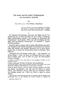 Das innere und das äußere Freiheitsgesetz