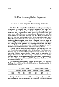 Die Frau der europäischen Gegenwart