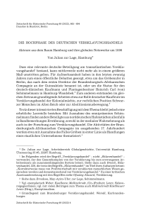 Die Hochphase des deutschen Versklavungshandels