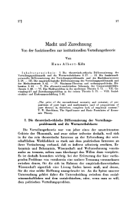 Macht und Zurechnung