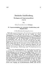 Statistische Sozialforschung