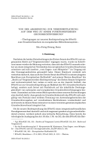 Von der Abgrenzung zur Vereinheitlichung: auf dem Weg zu einem funktionsfähigen Grundrechtsverbund?