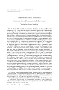 Verhängnisvolle Expertise