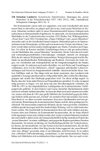 Sebastian Lambertz: Sozialistische Subjektivitäten. Deutungen des „neuen Menschen“ in der Tschechoslowakei 1953 – 1963.