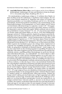 Anja Ballis/Marlene Zöhrer (Hg.): Astrid Lindgren und der Zweite Weltkrieg. Interdisziplinäre Annäherungen an Leben und Schreiben in Zeiten des Krieges.