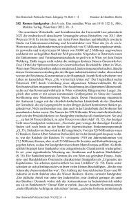 Roman Sandgruber: Reich sein. Das mondäne Wien um 1910.