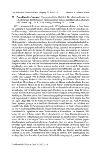 Žana Ranaite-Čarnienė: Eine unglaubliche Wahrheit. Bericht einer litauischen Überlebenden des Holocaust. Herausgegeben und aus dem Russischen übersetzt von Horst Koop.