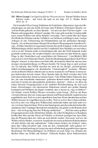 Oliver Georgi: Und täglich grüßt das Phrasenschwein. Warum Politiker keinen Klartext reden – und wieso das auch an uns liegt.