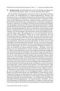 Stephan Lamby: Ernstfall. Regieren in Zeiten des Krieges. Ein Report aus dem Inneren der Macht.