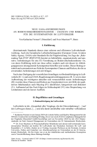 Neue EASA-Anforderungen an Bodenverkehrsdienstleister – Chancen und Risiken für die Systempartner im Luftverkehr