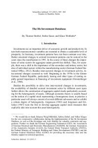 The Ifo Investment Database