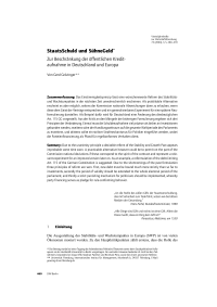 StaatsSchuld und SühneGeld