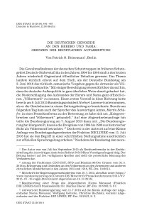 Die deutschen Genozide an den Herero und Nama: Grenzen der rechtlichen Aufarbeitung